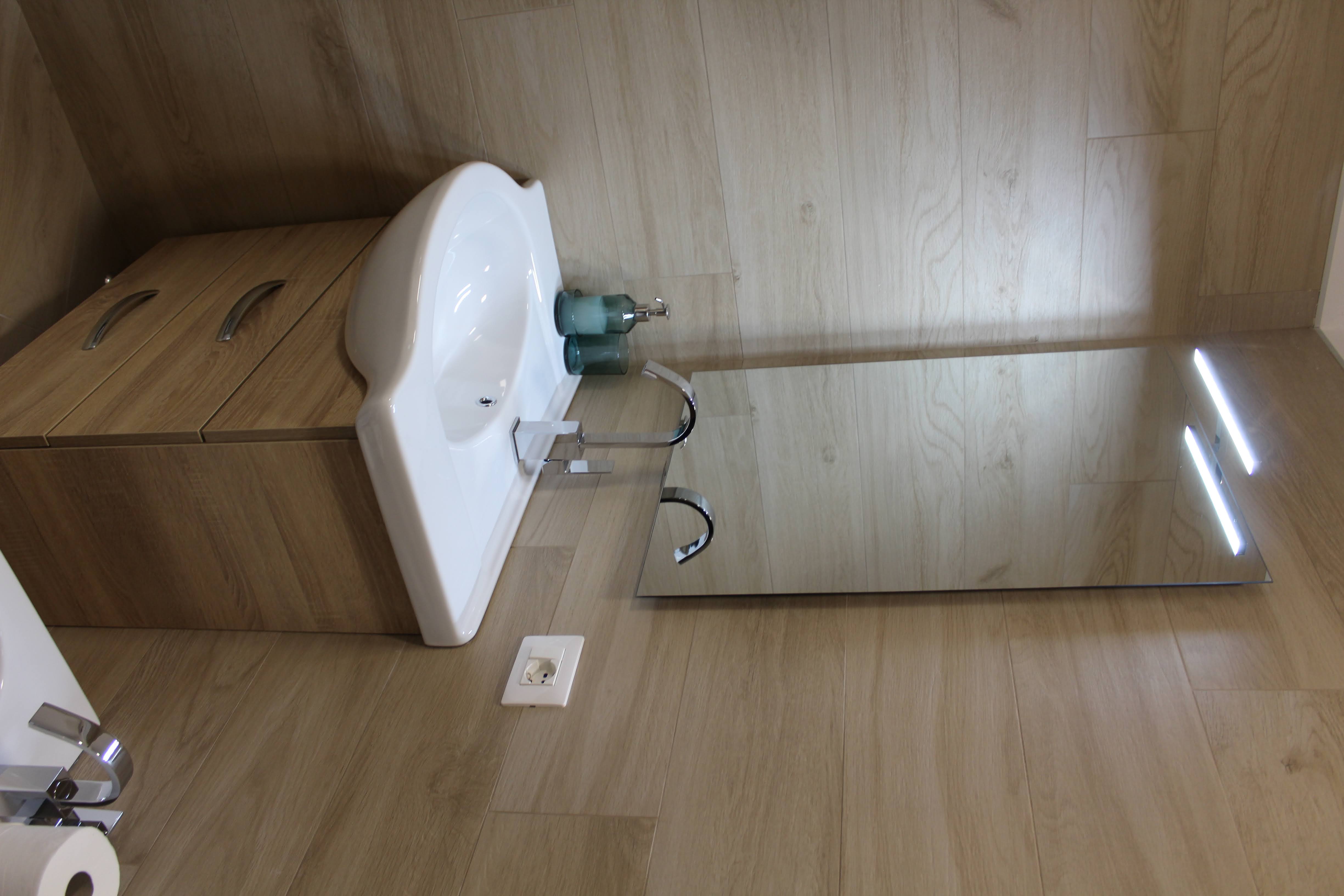 Lavandino del bagno privato