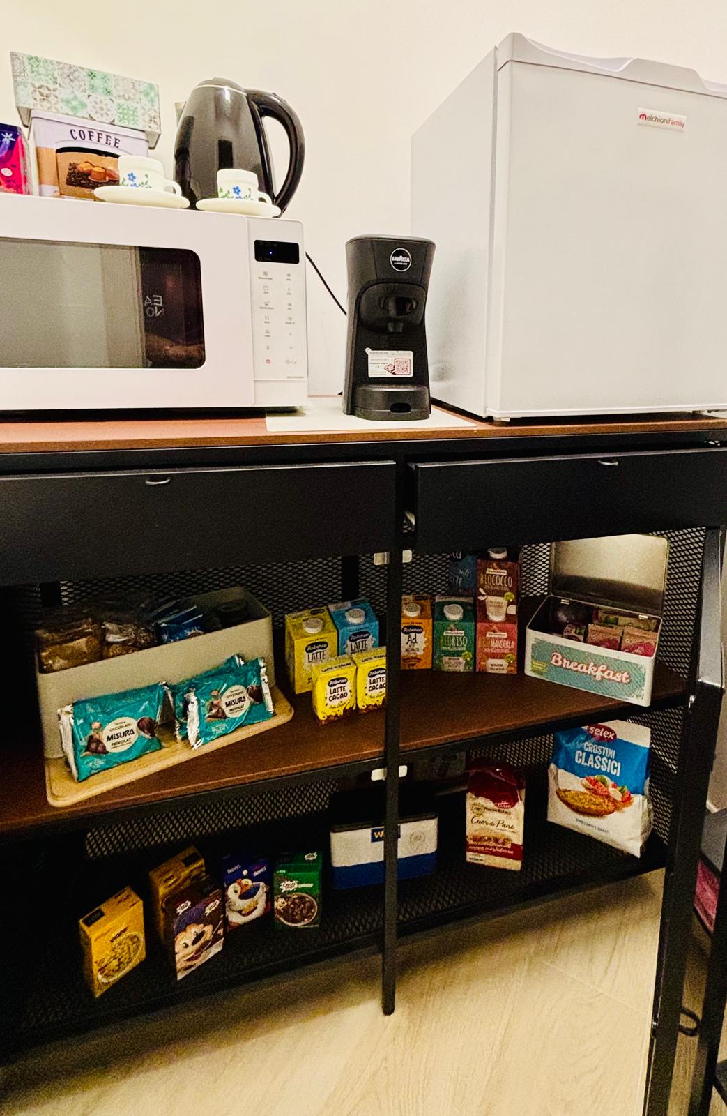 Area colazione in autonomia